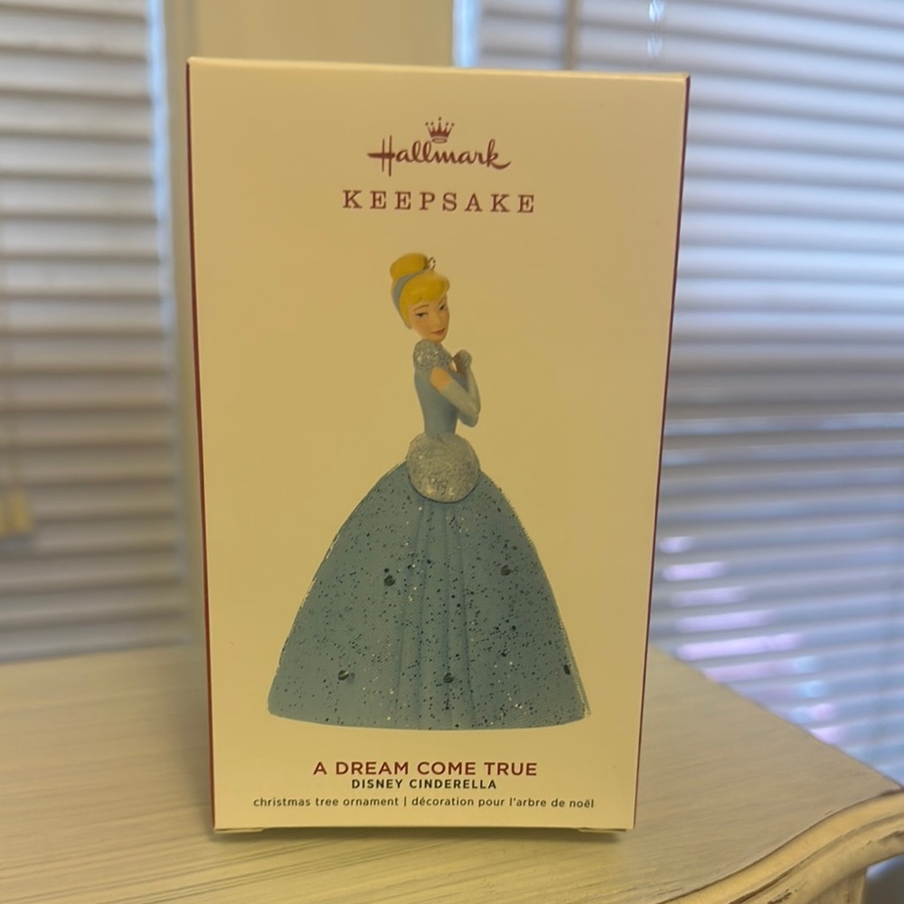 Hallmark Keepsake Cinderella Ornament - Blue